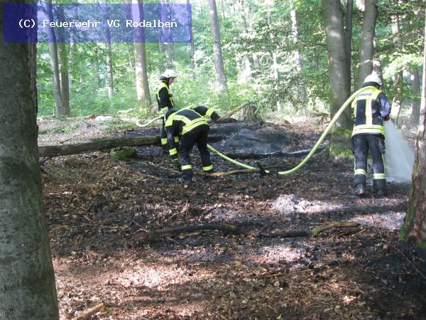 B1.05 - Rauchentwicklung im Freien vom 24.08.2022  |  (C) Feuerwehr VG Rodalben (2022)