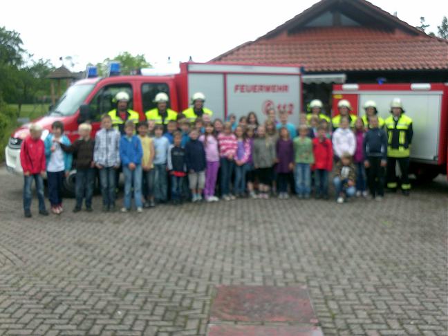 Gruppenfoto FW Grundschule