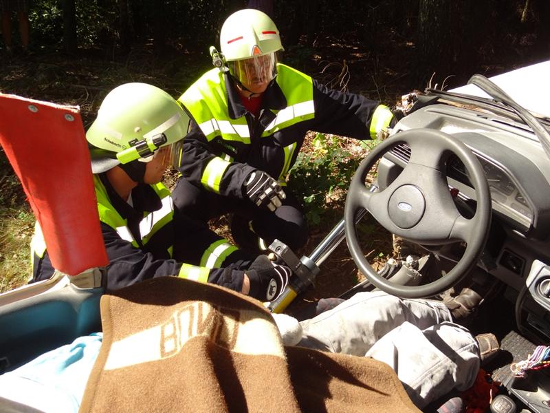 K800 4. Patrick Wetzke mit dem Hydrozylinder