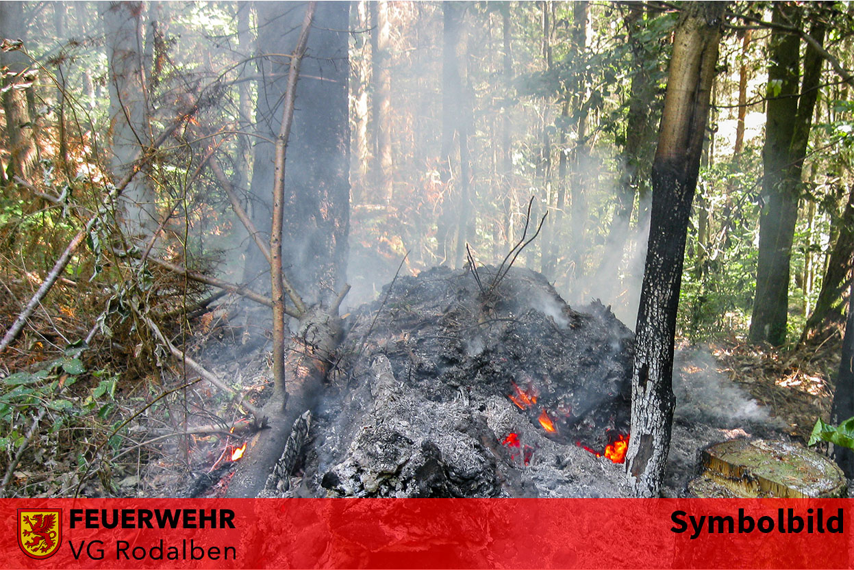 Gemeldeter Flächenbrand war ein Grillfeuer