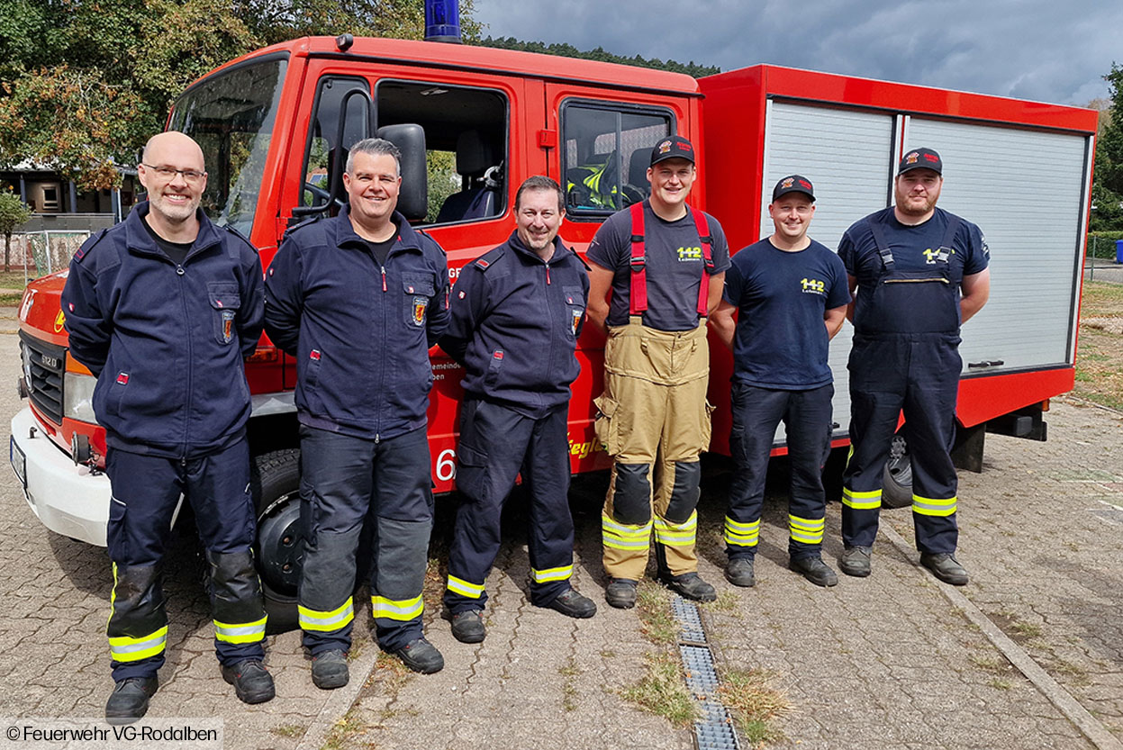 Brandschutzerziehung Grundschule Merzalben Beschädigte Gasleitung in der Straße