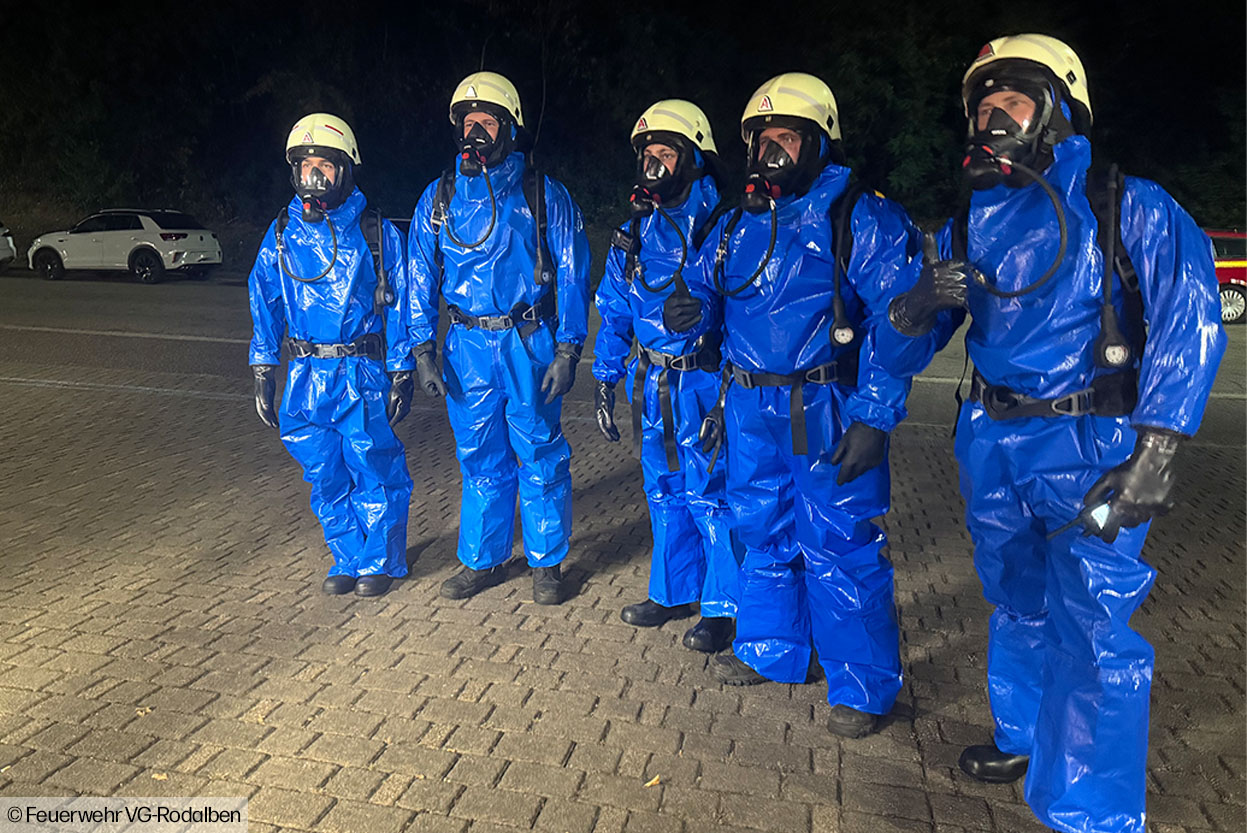 Erfolgreicher CSA-Lehrgang bei der Feuerwehr VG Rodalben